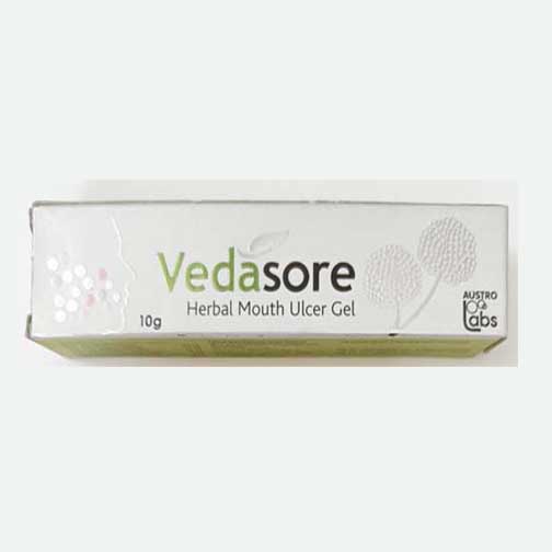 VEDASORE - MOUTH ULCER GEL - 10gm