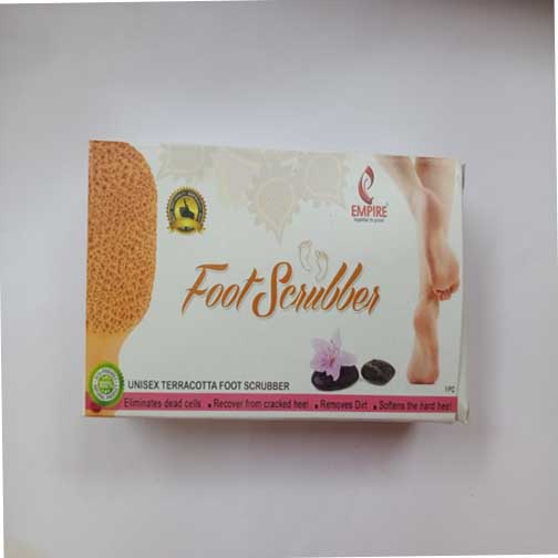 TERACOTTA FOOTSCRUBBER - 1pc