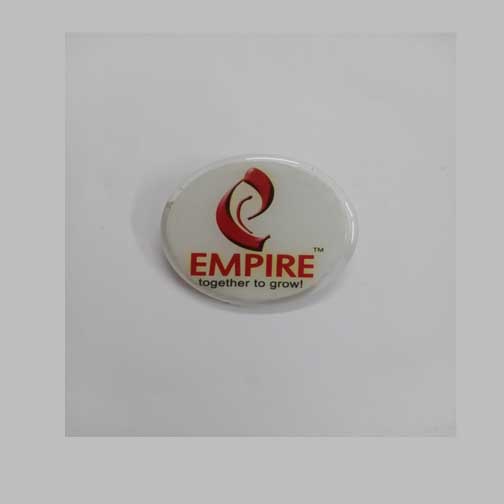 EMPIRE ROUND BADGE