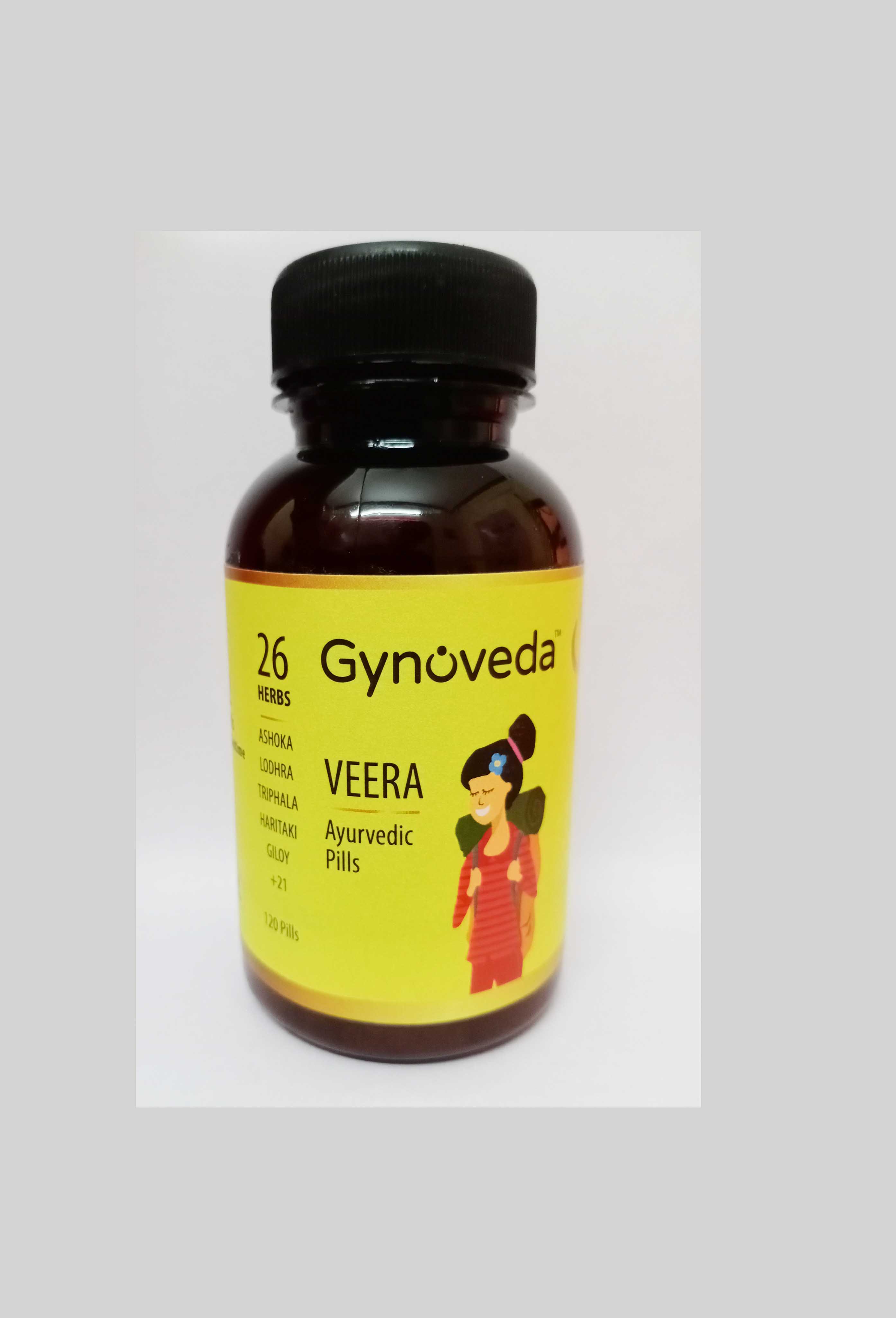 AYURVEDIC PILLS - GYNOVEDA FOR WOMENS - 120 PILLS