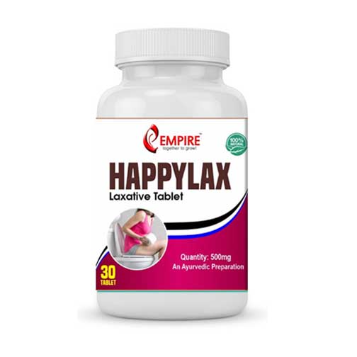 HAPPY LAX - LAXATIVE TABLET - 30TAB(500mg)