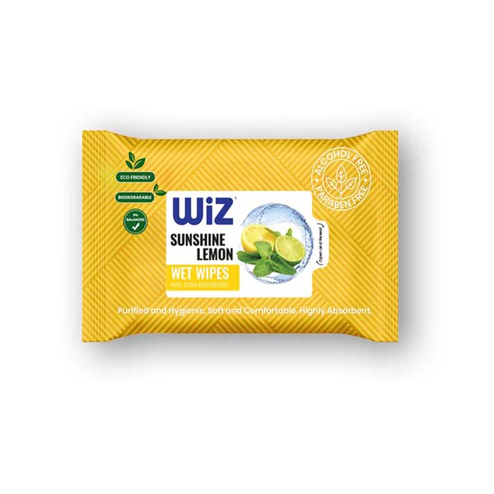 WIPES - SUNSHINE LEMON - 15cm*20cm