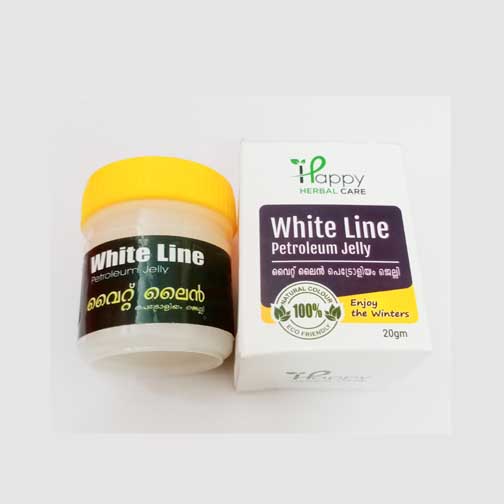 WHITE LINE PETROLEUM JELLY  -  20gm