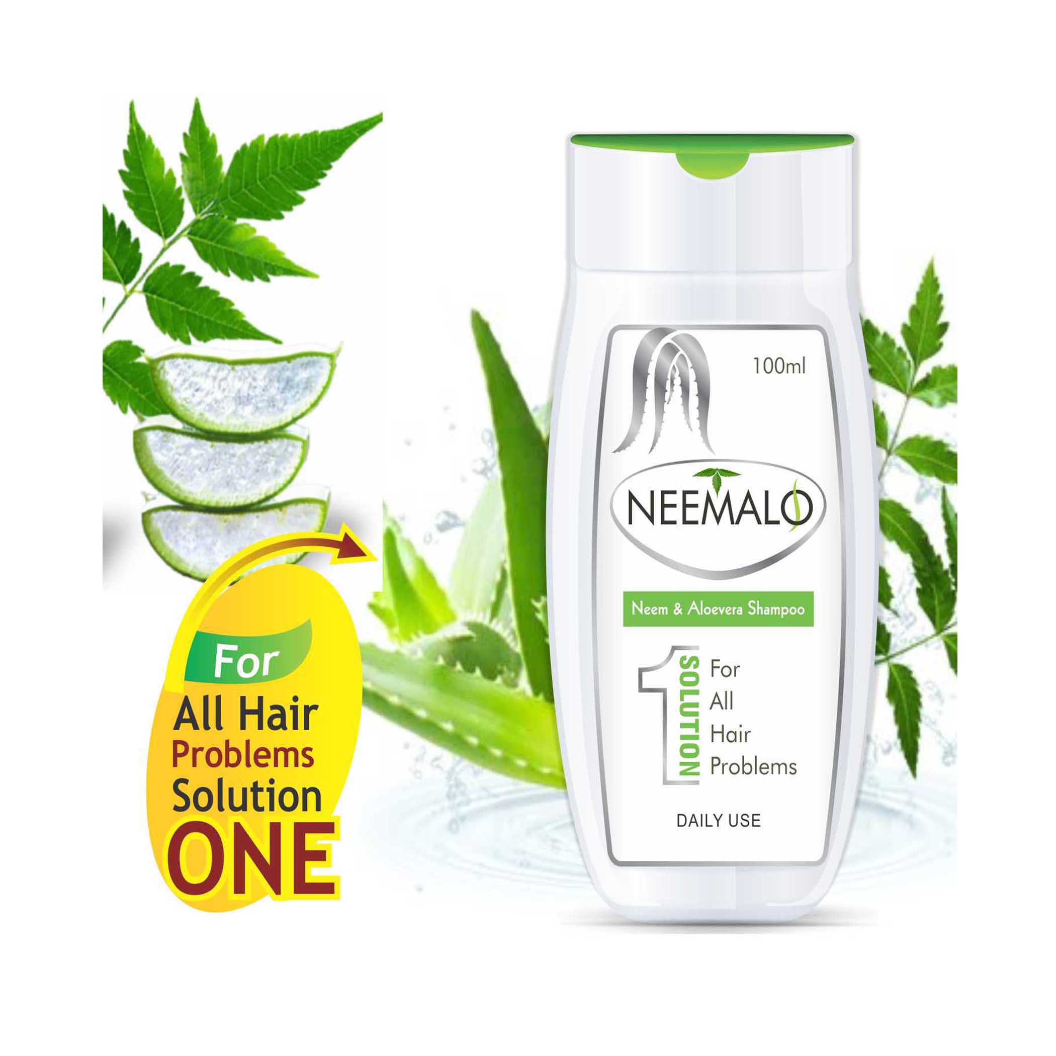 NEEM & ALOEVERA SHAMPOO - 100ml