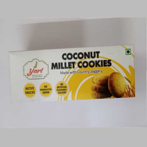 COCONUT MILLET COOKIES - 90gm