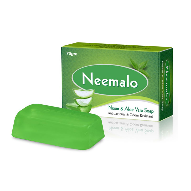 NEEMALO (NEEM & ALOEVERA)SOAP - 75gm