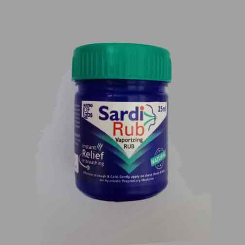 SARDI RUB VAPORISING RUB - 25 ml