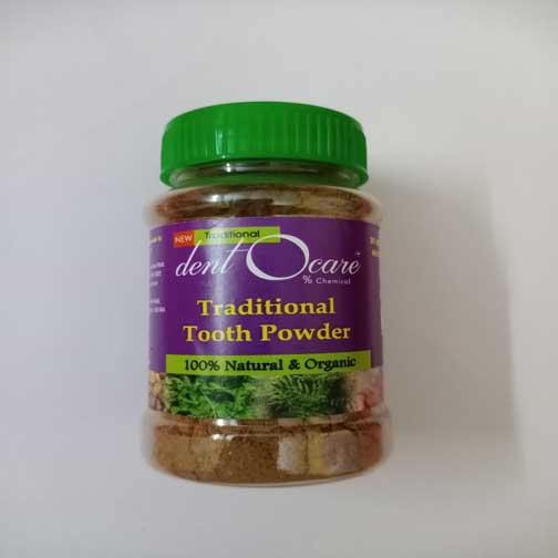 TRADITIONAL TOOTH POWDER (PAL PODI) - 40GM