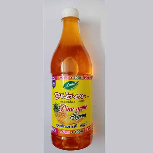 PINE APPLE SYRUP - 750ML+100ML